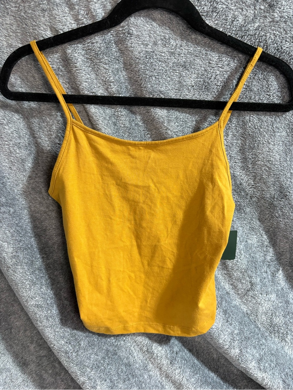 wild fable Mustard Yellow Spaghetti Strap Cami